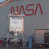 French Experiment in front of Staging Building 